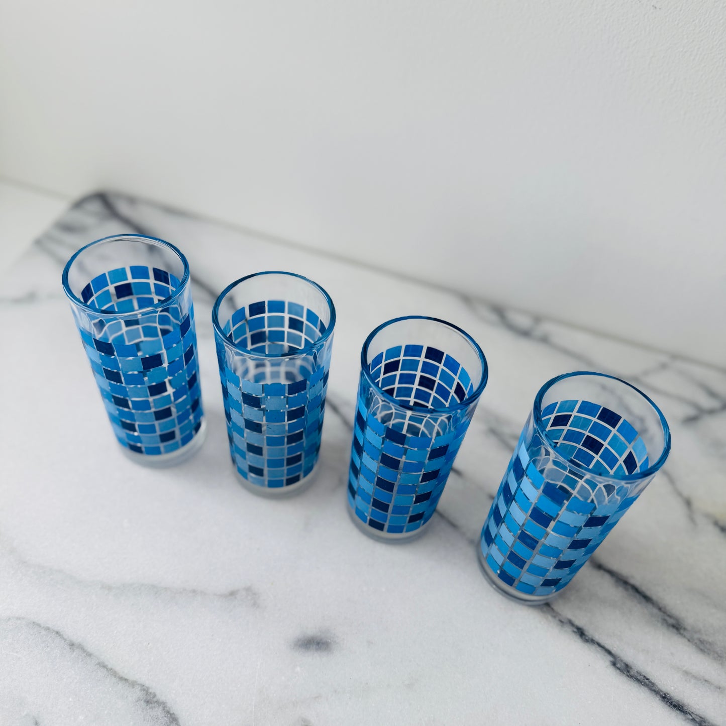 SET 4 WATERGLAZEN