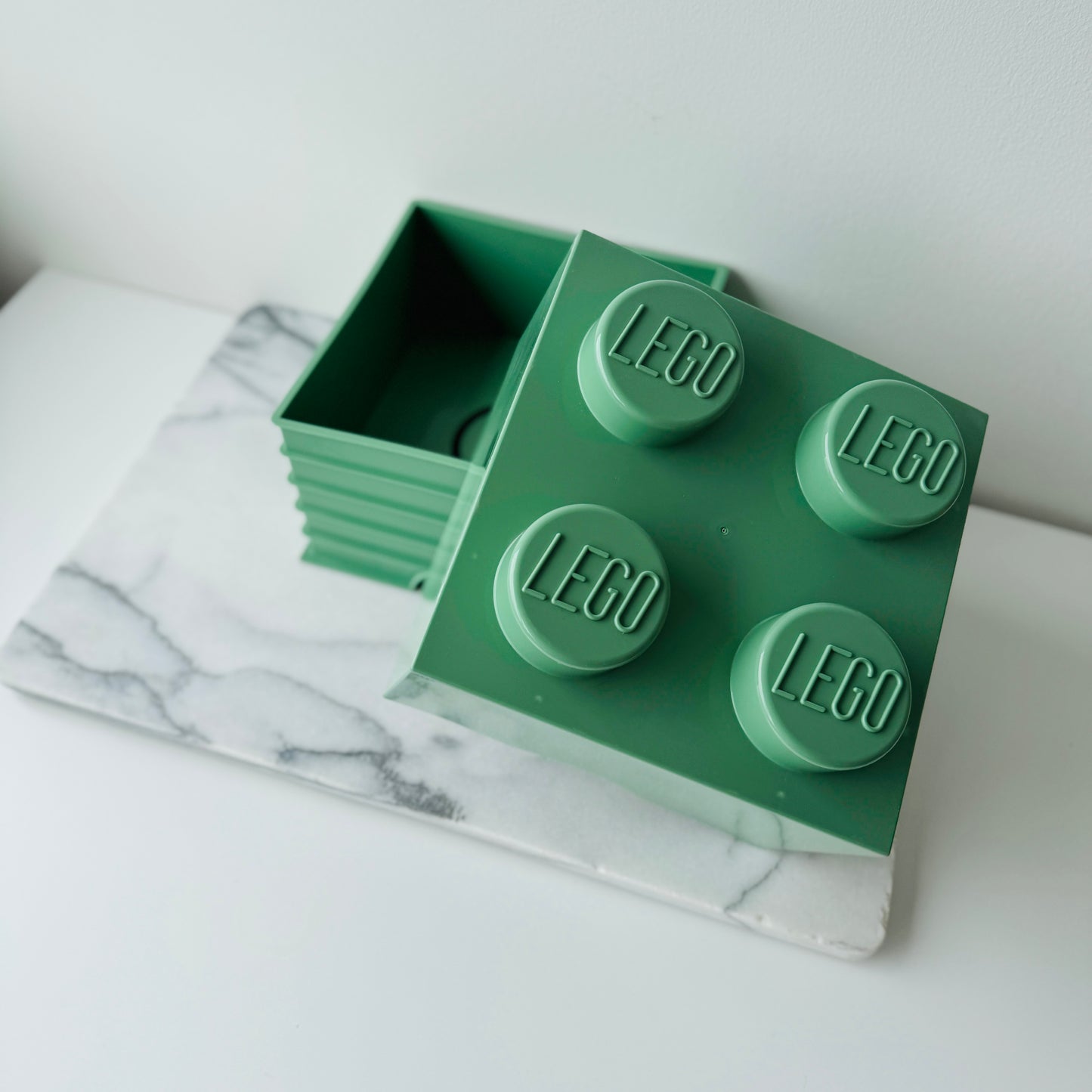 LEGO OPBERGBOX L KAKI