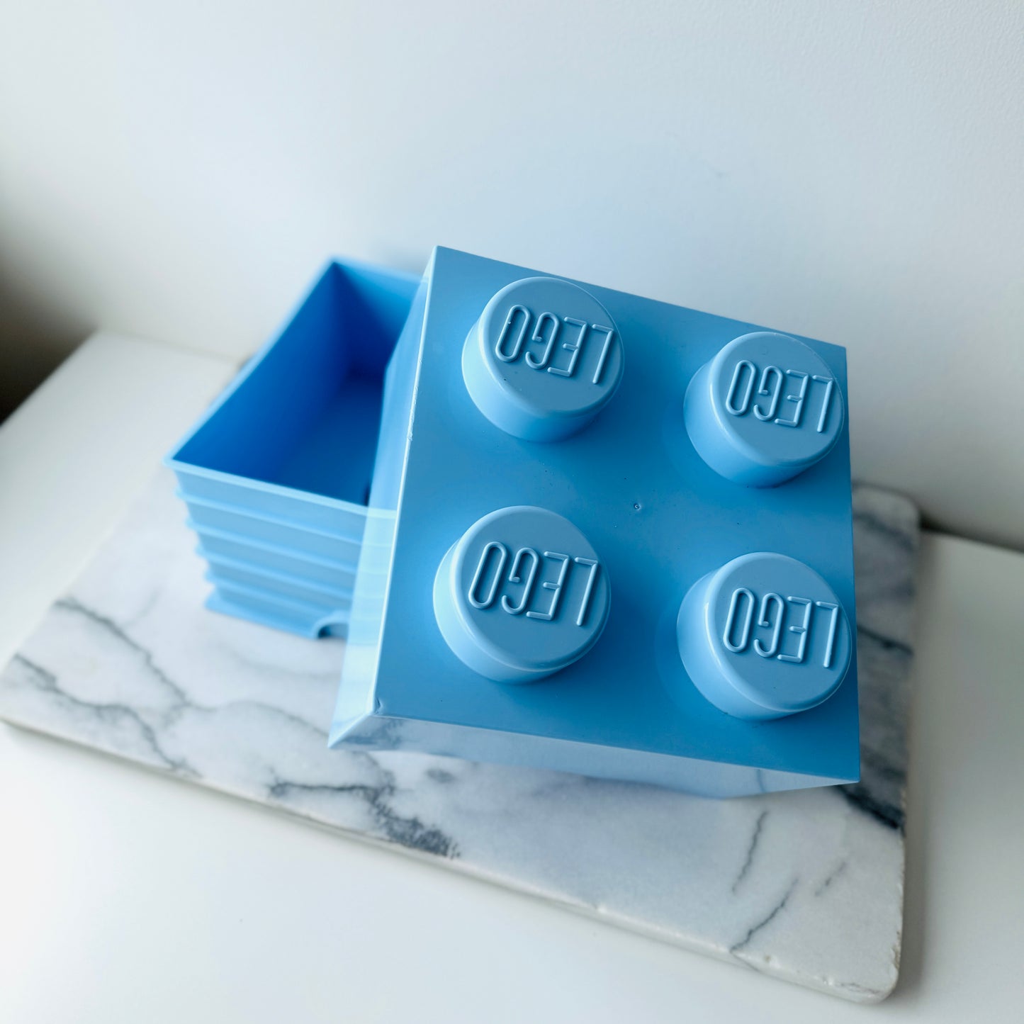 LEGO OPBERGBOX L PASTELBLAUW
