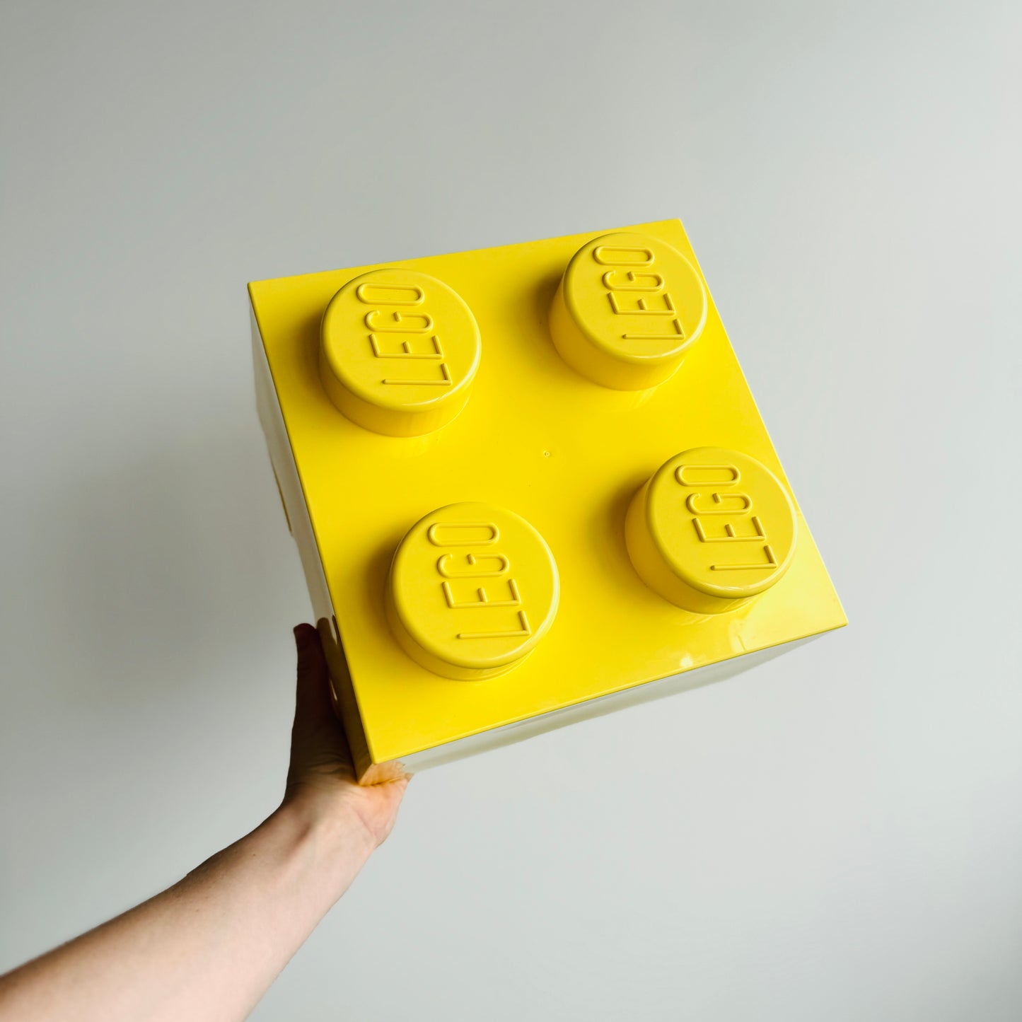 LEGO OPBERGBOX L PASTELGEEL