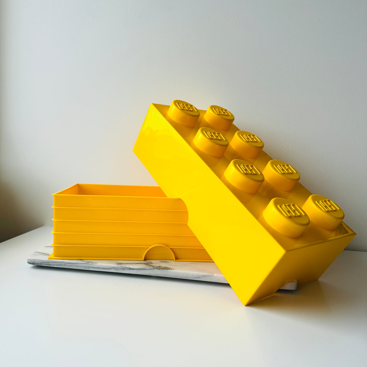 LEGO OPBERGBOX XL GEEL