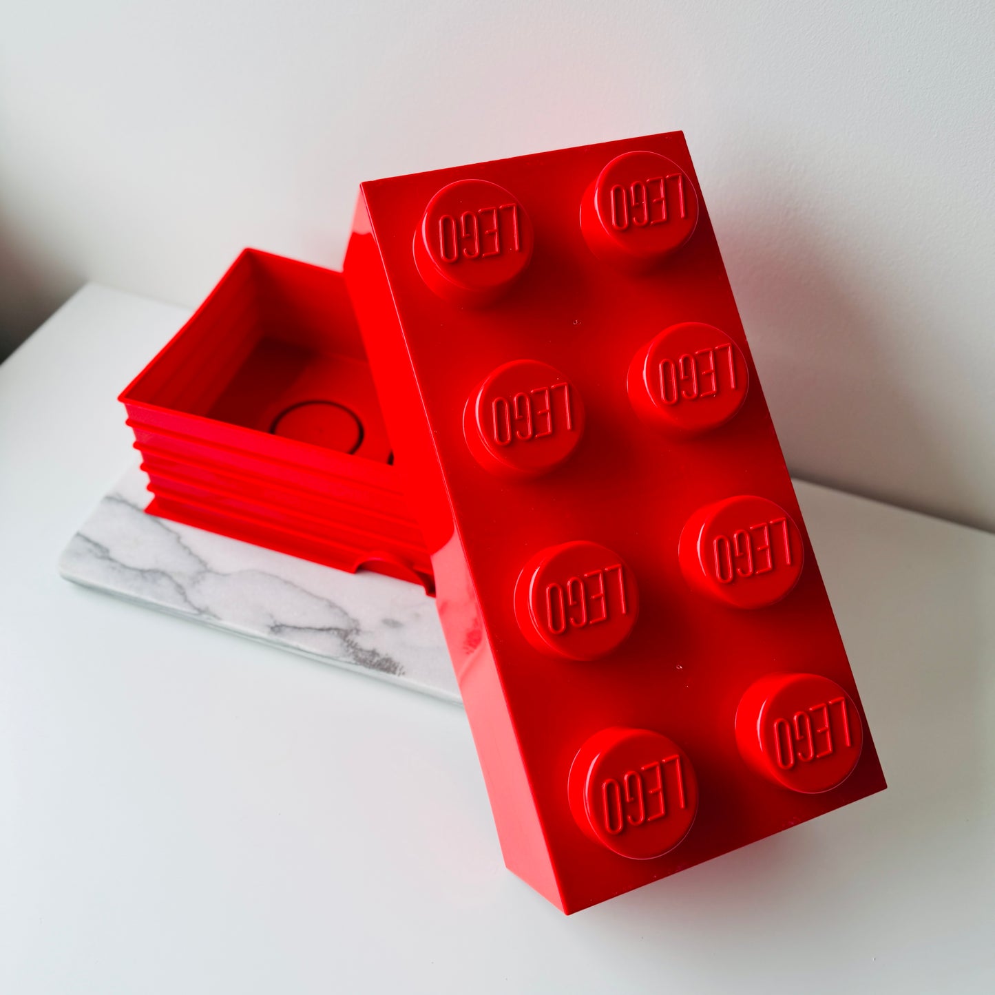 LEGO OPBERGBOX XL ROOD