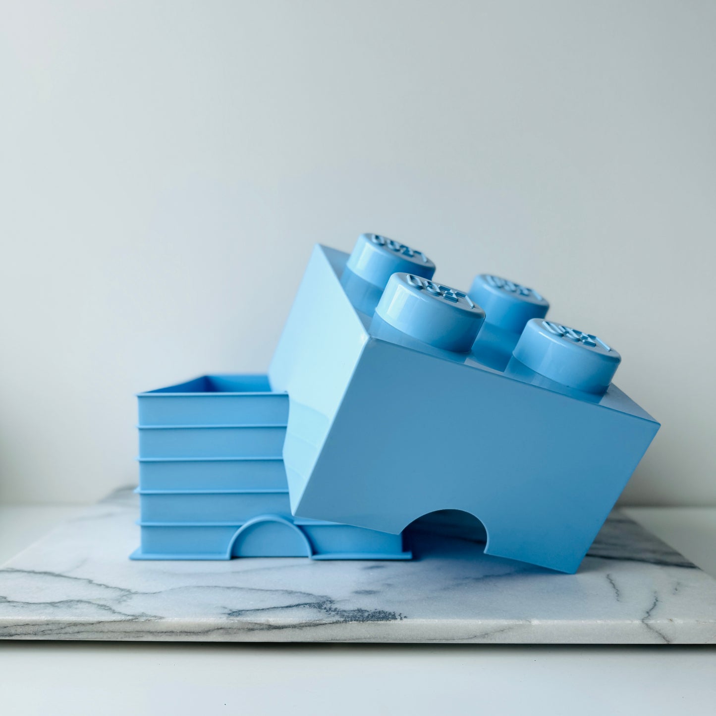 LEGO OPBERGBOX L PASTELBLAUW