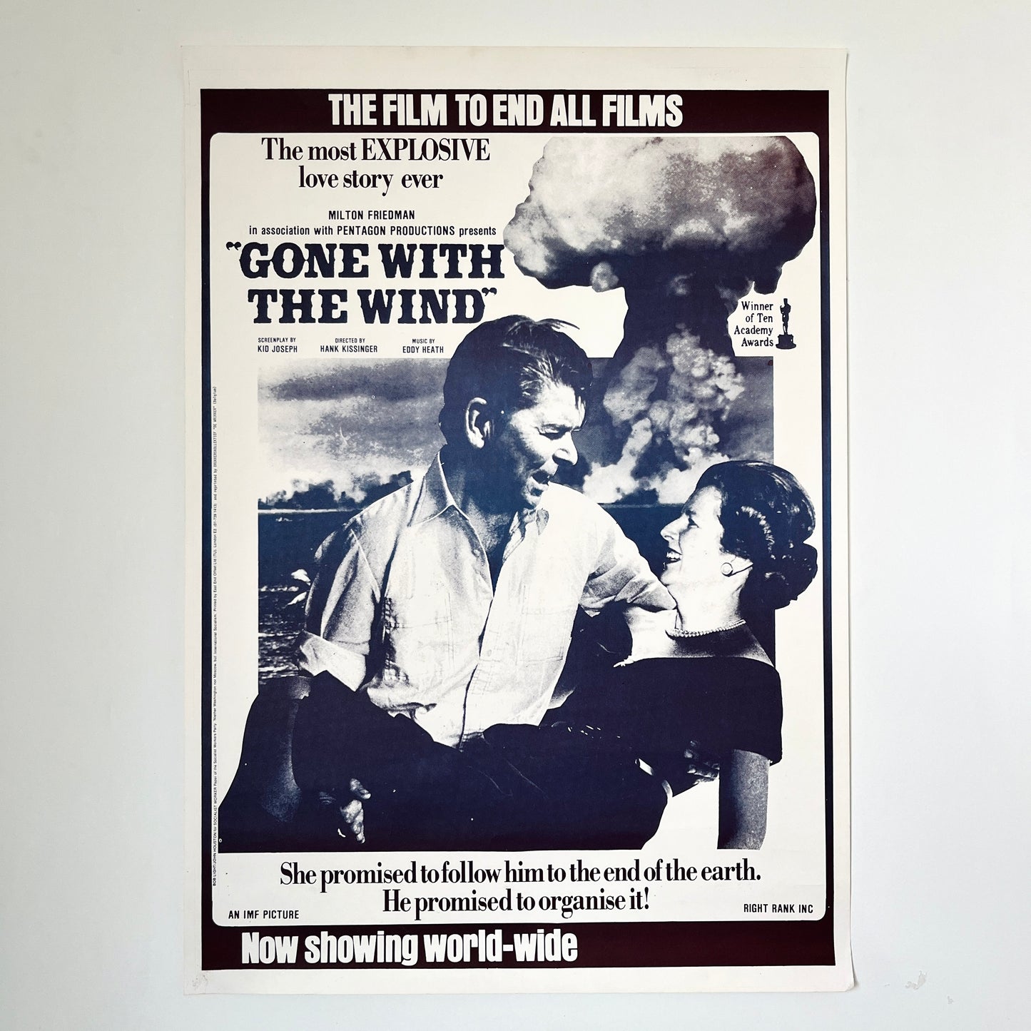 POSTER ‘Gone with the wind’