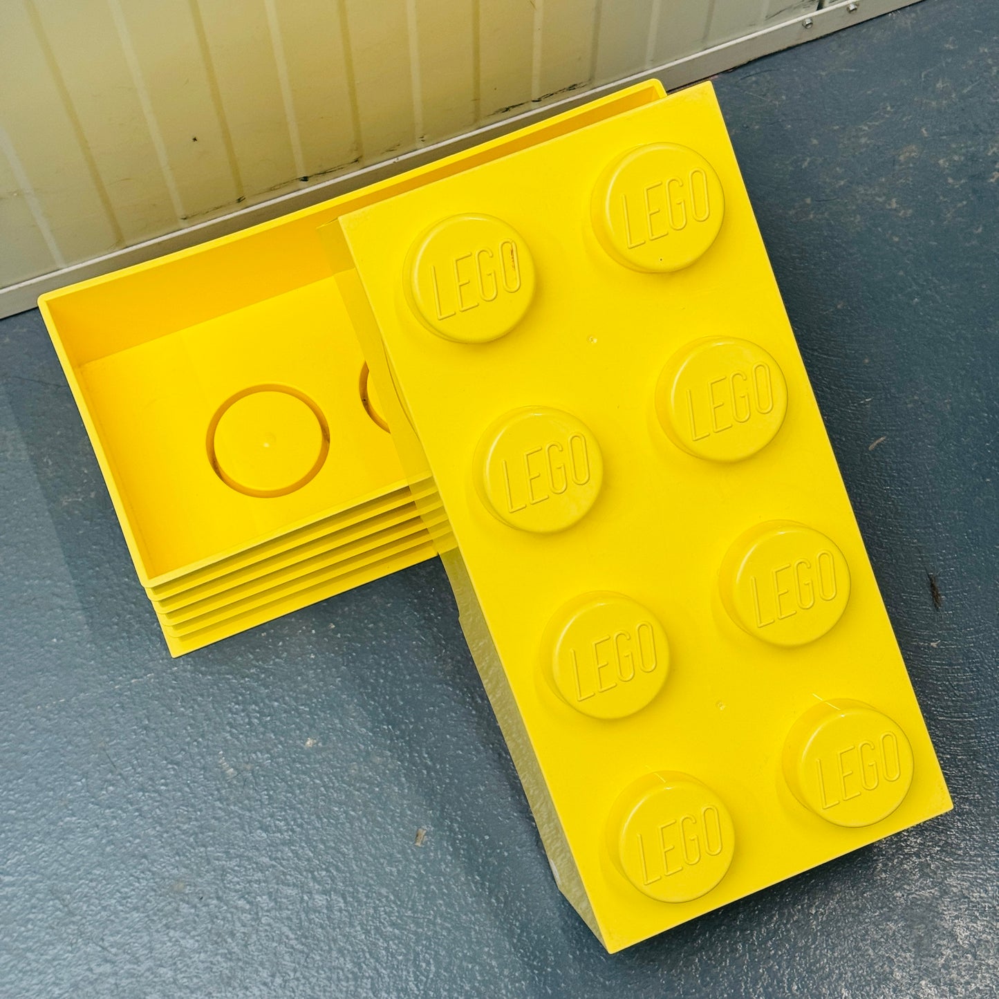 LEGO OPBERGBOX XL PASTELGEEL