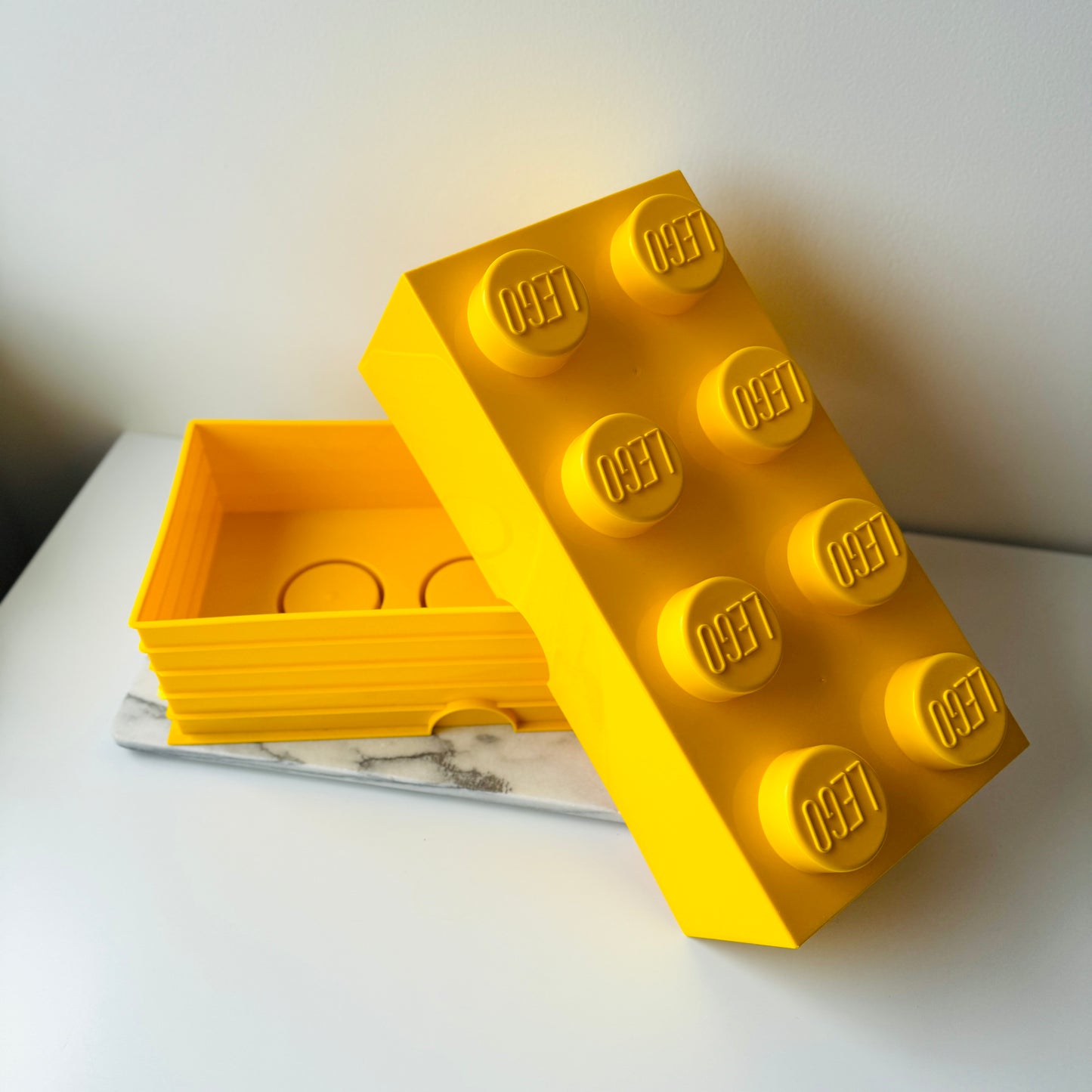 LEGO OPBERGBOX XL GEEL