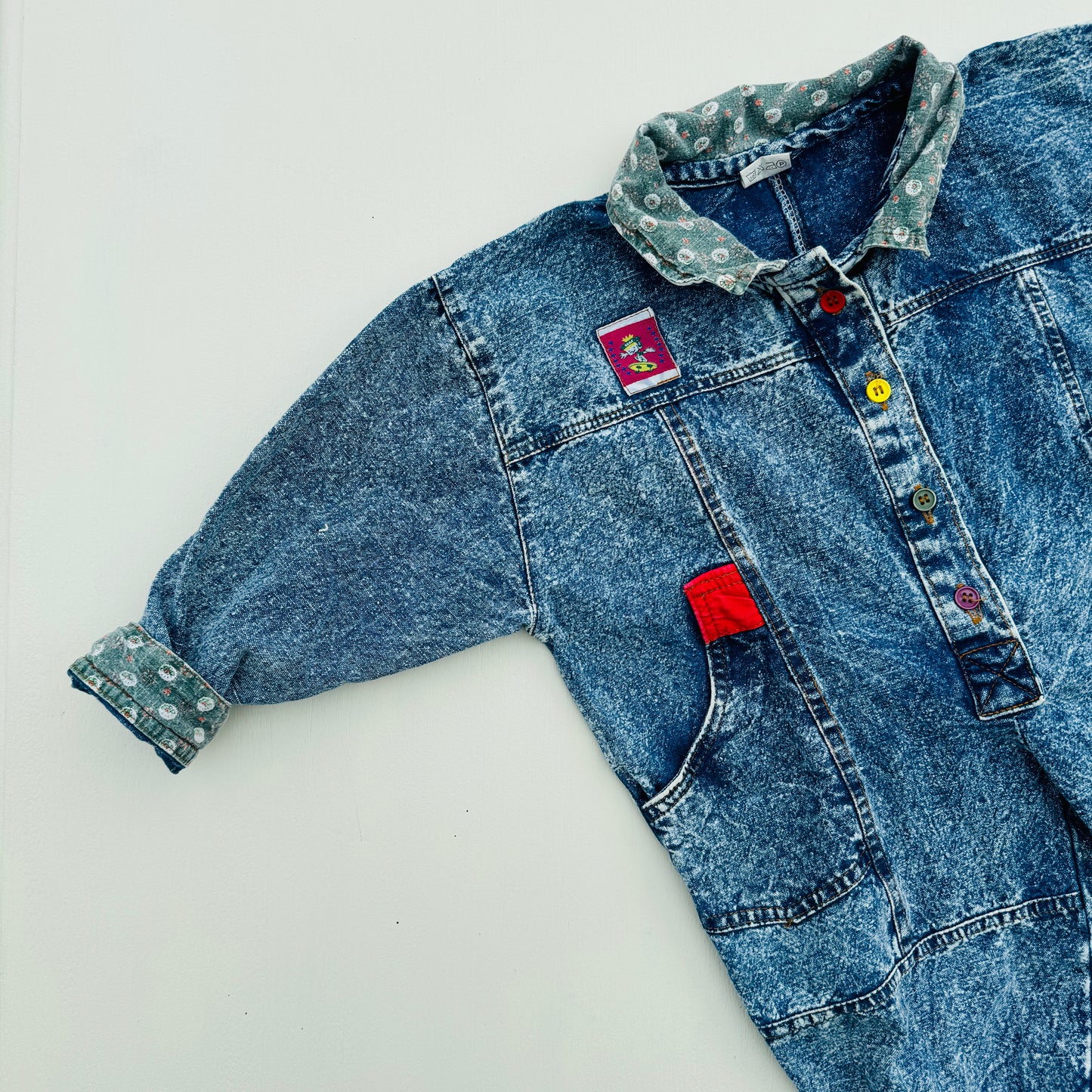 DENIM ONESIE (12M)