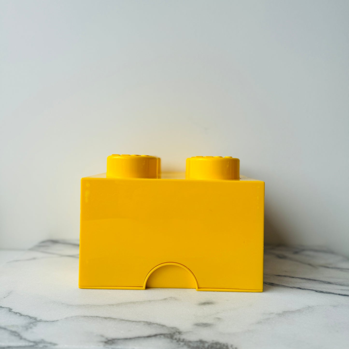 LEGO OPBERGBOX L GEEL
