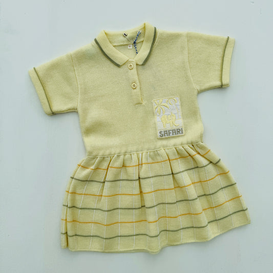 ZOMERJURK GEEL (maat 80)