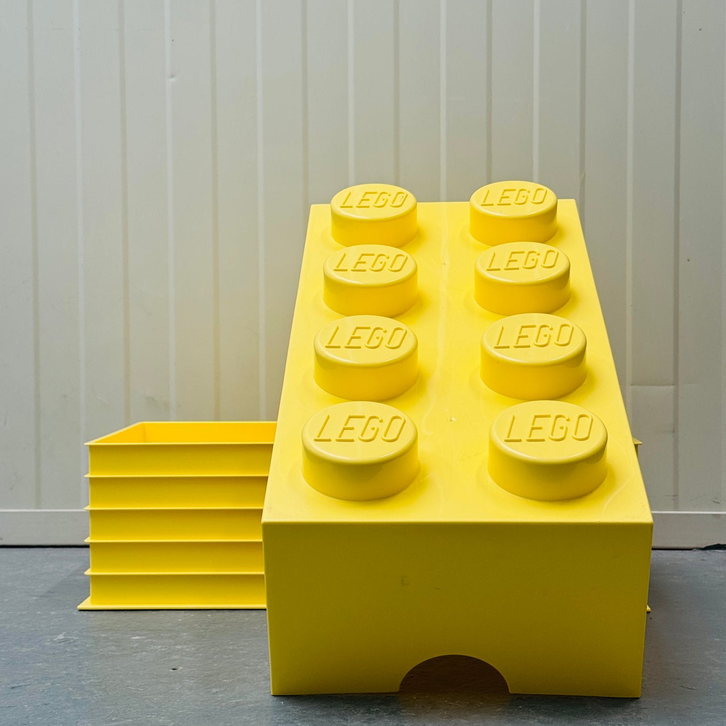 LEGO OPBERGBOX XL PASTELGEEL