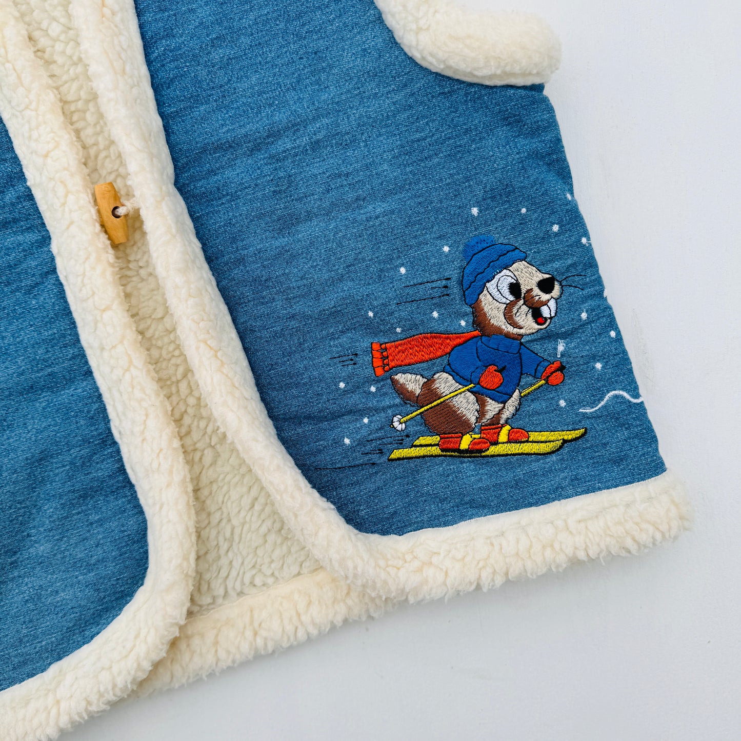 GILET BLAUW (6J)