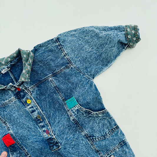 DENIM ONESIE (12M)