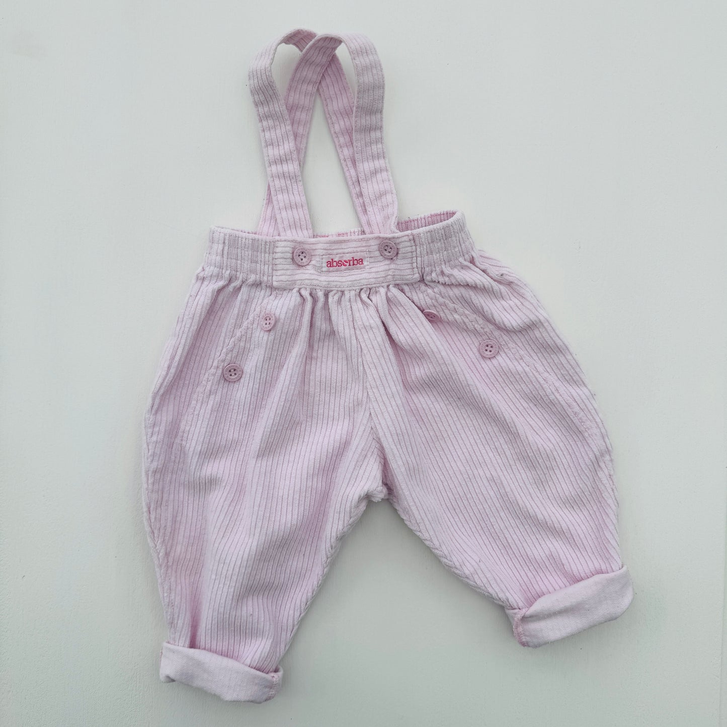 SALOPETTE VELOURS (6-9M)