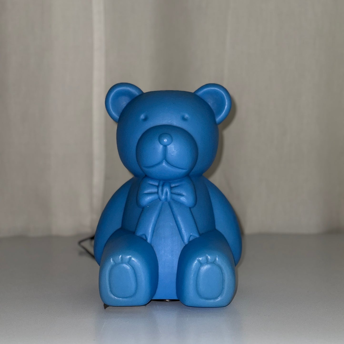 LAMP BEAR BLAUW
