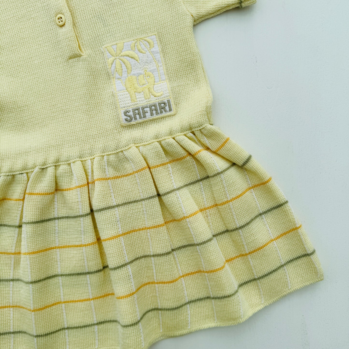 ZOMERJURK GEEL (maat 80)