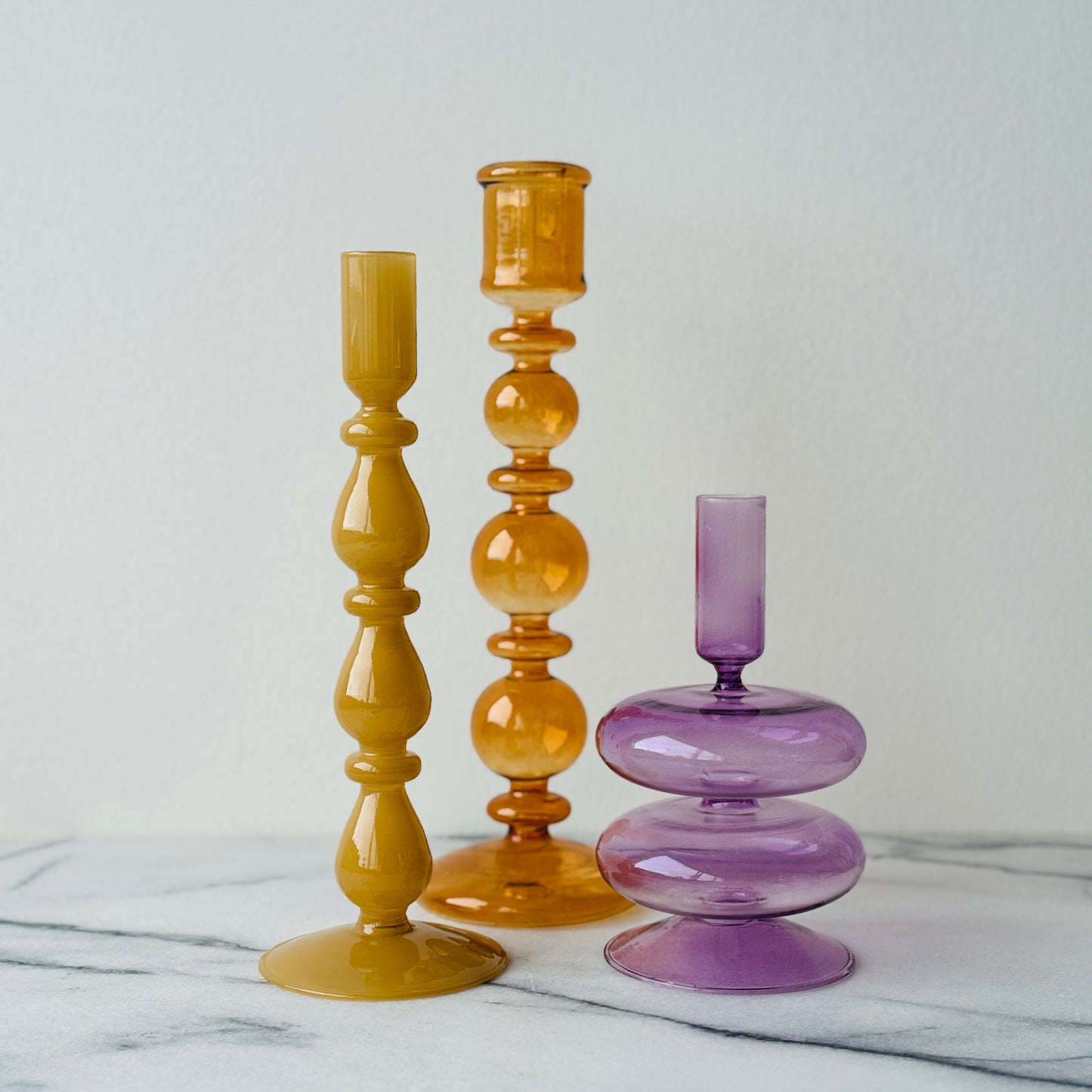 KANDELAAR GLAS