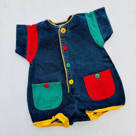 DENIM ONESIE (6-9M)