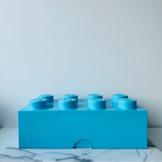 LEGO OPBERGBOX XL LICHTBLAUW