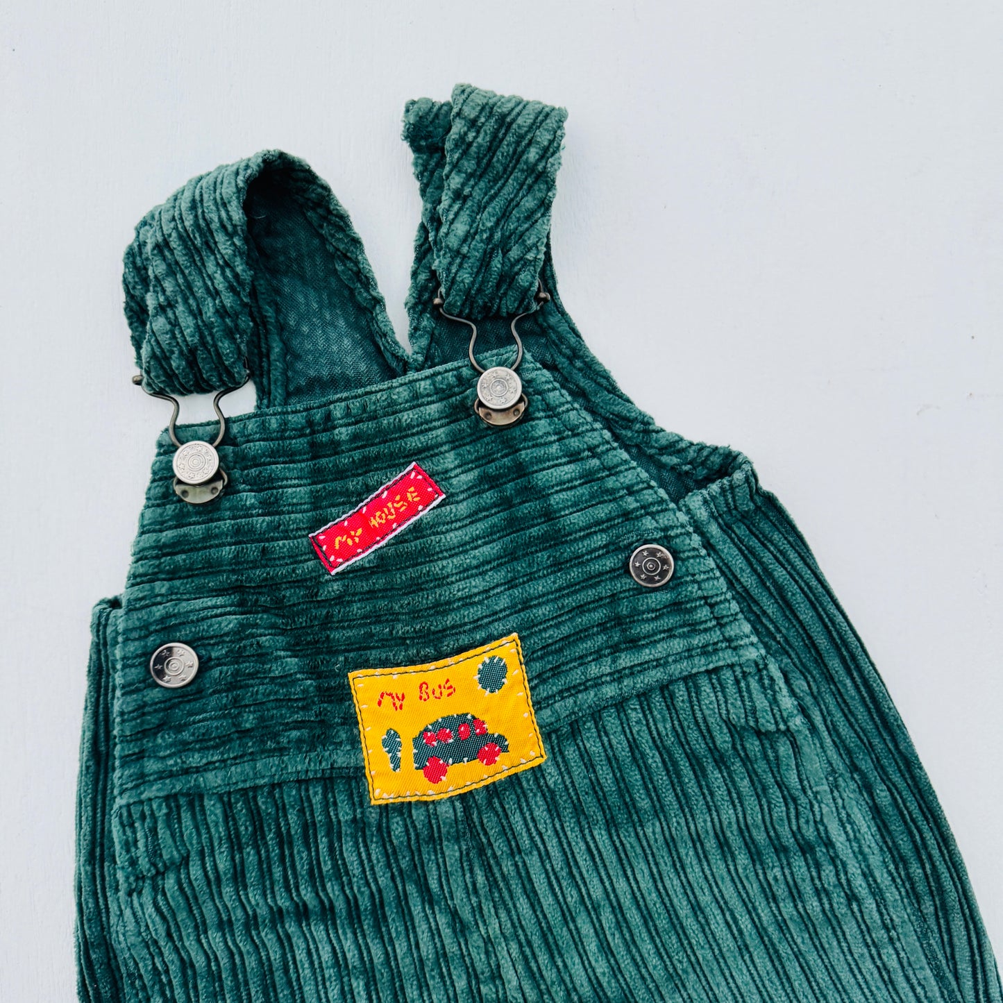 SALOPETTE GROEN (3-6M)