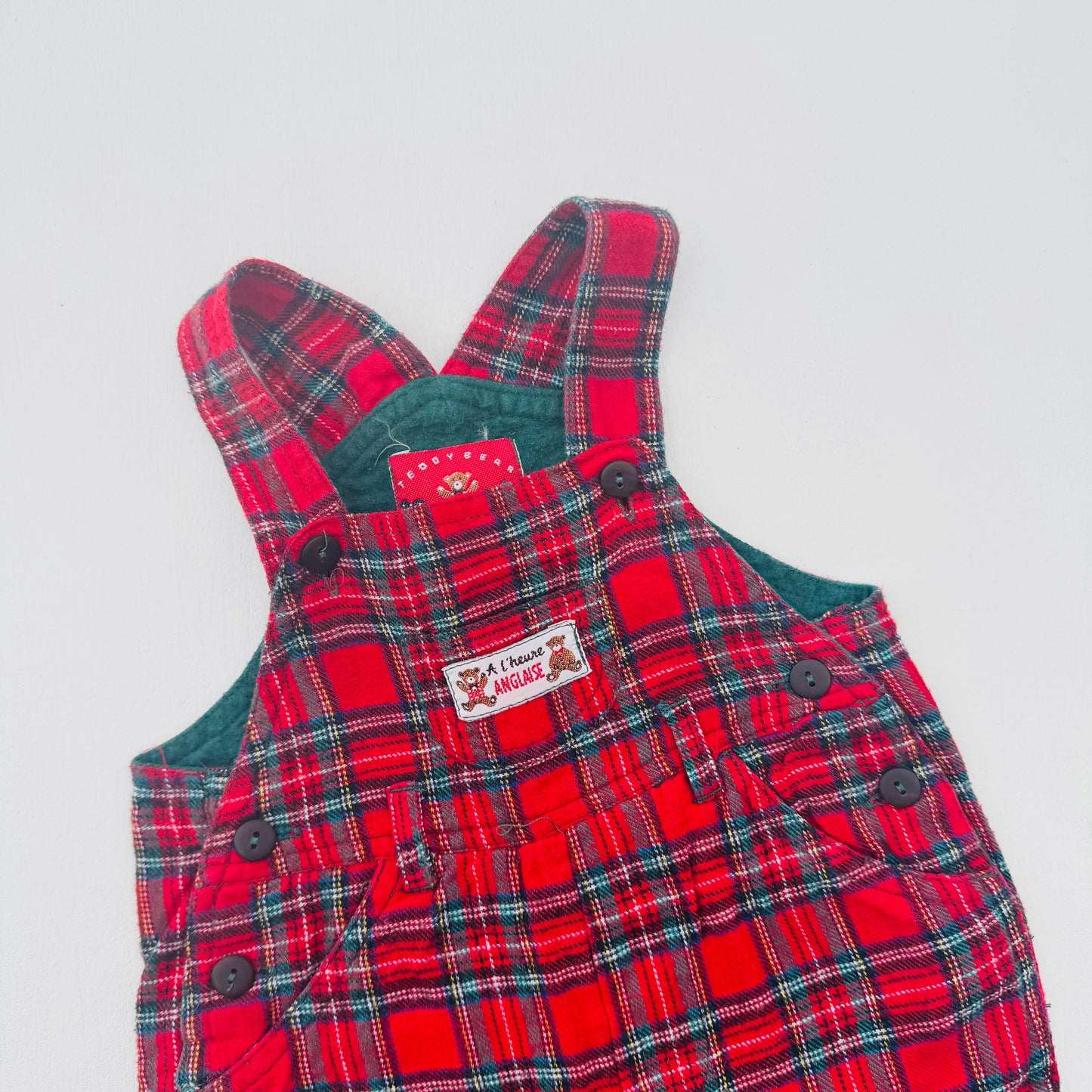 SALOPETTE ROOD RUIT (3-6M)