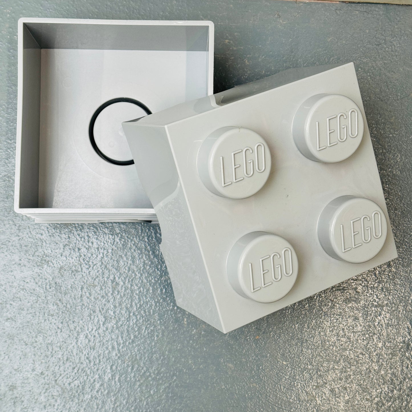 LEGO OPBERGBOX L LICHTGRIJS