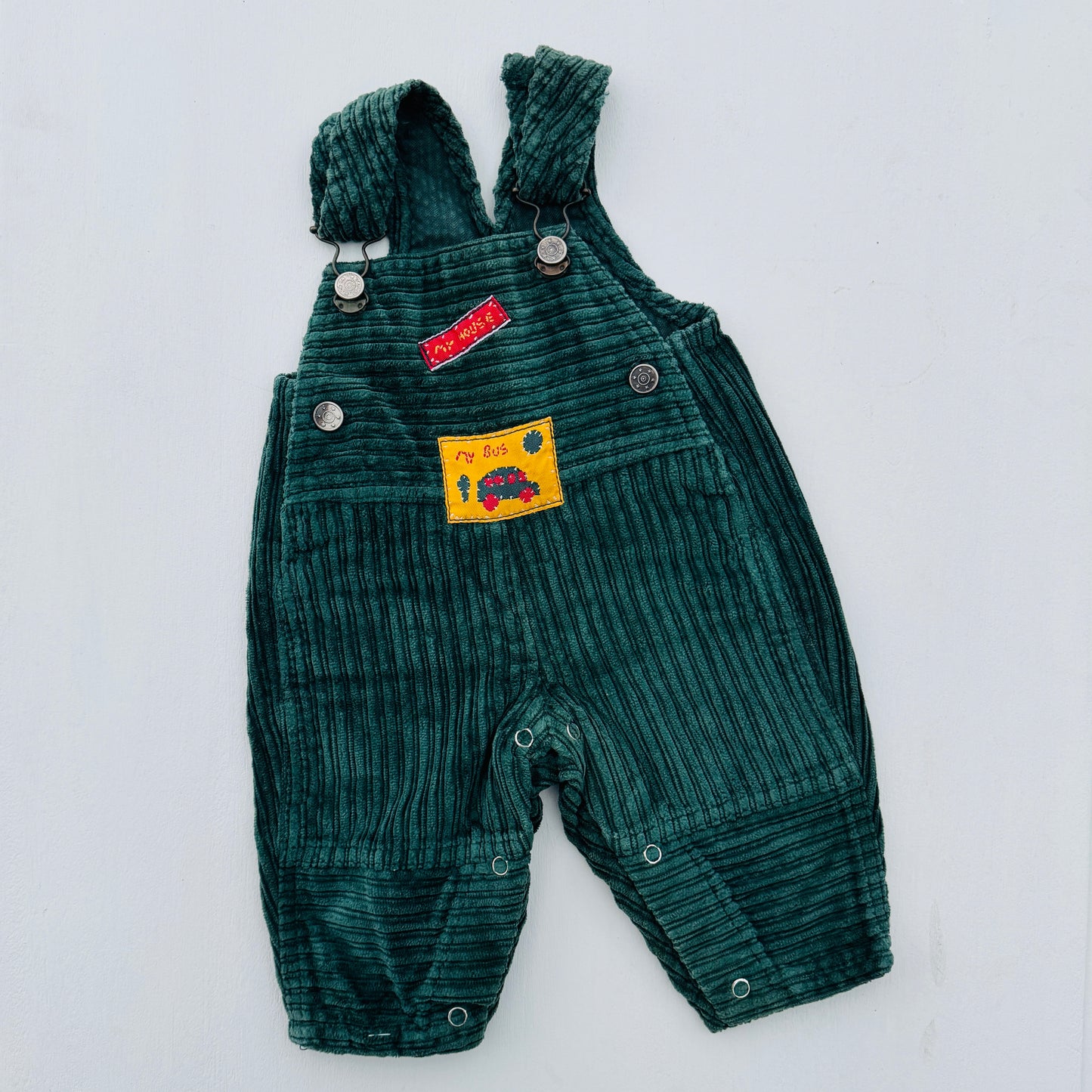 SALOPETTE GROEN (3-6M)