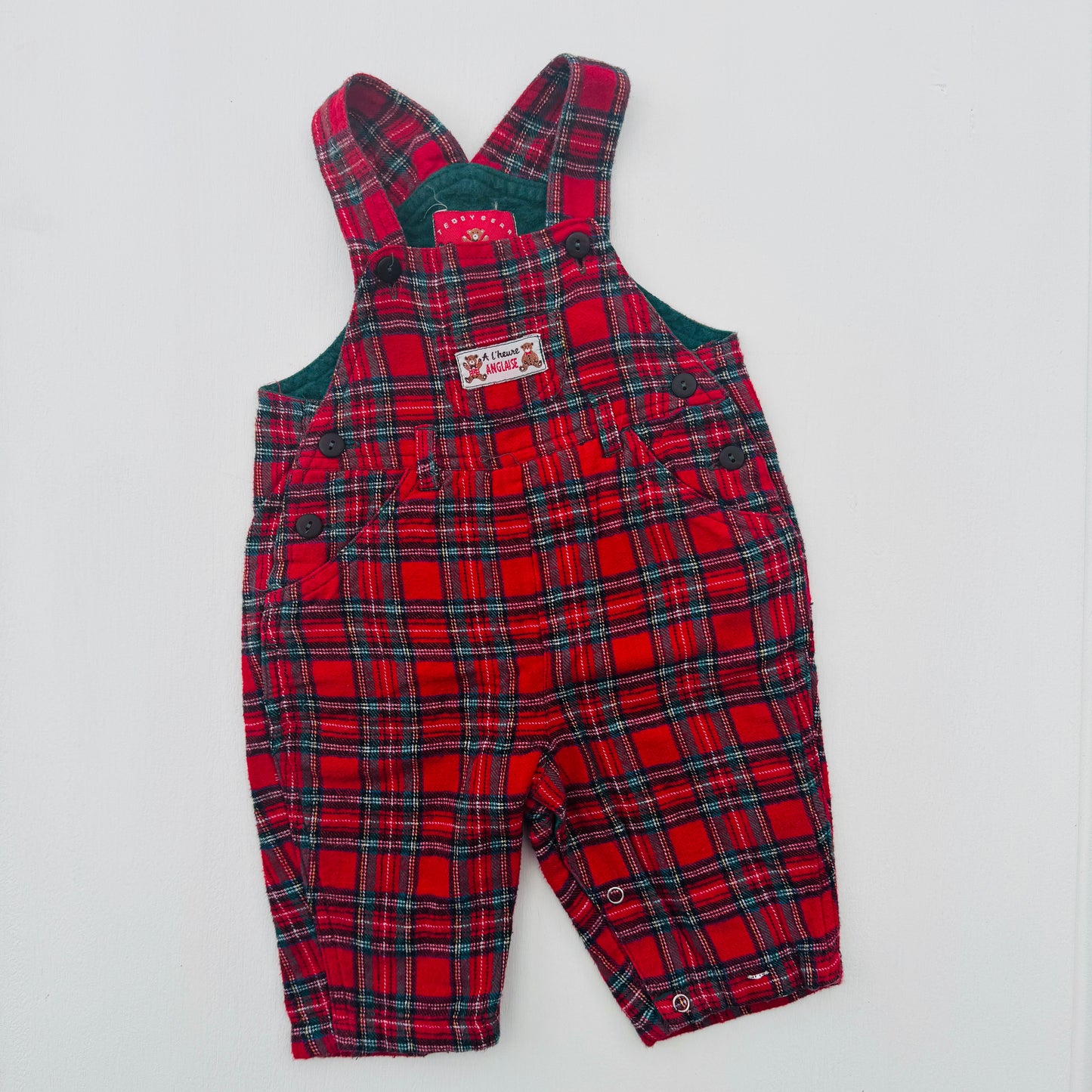 SALOPETTE ROOD RUIT (3-6M)
